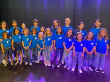 Niños y niñas del Coro Petit Ars de Xàbia