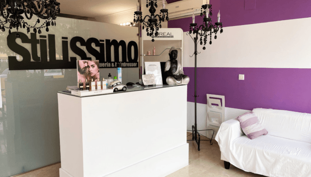 Imagen: Interior de la peluquería