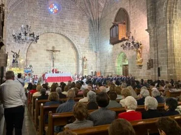 Misa en el Día de Jesús Nazareno en Xàbia