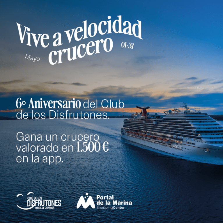 Participa en el sorteo de Portal de la Marina y gana un crucero