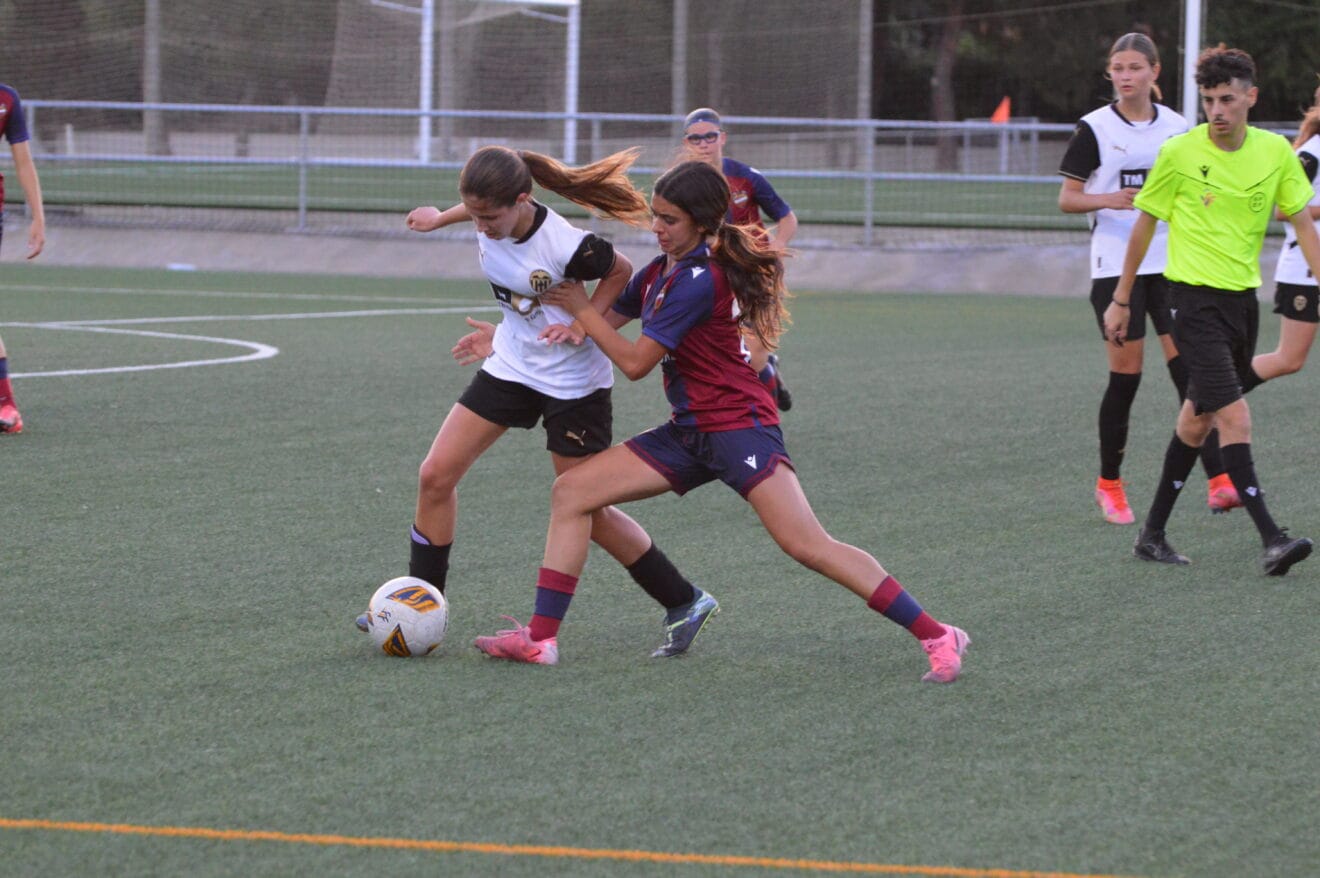 Sara durante el partido