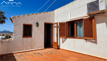 Terraza exterior con vistas al mar