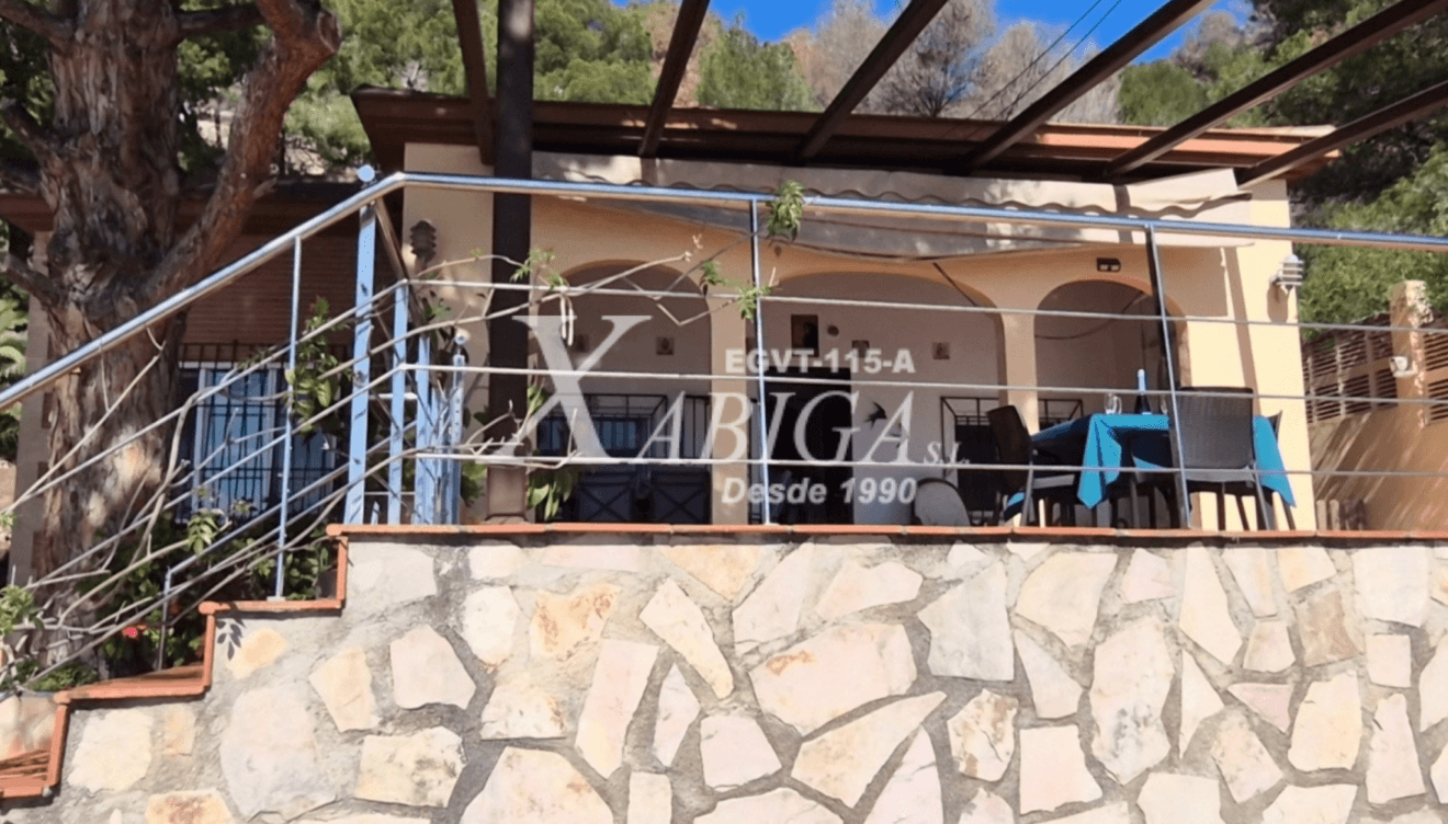 Zona de descanso en el exterior