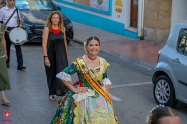 Ainhoa Buigues, reina major de Fogueres Xàbia 2025