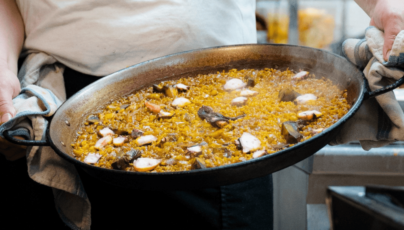 Arroces hechos con recetas tradicionales