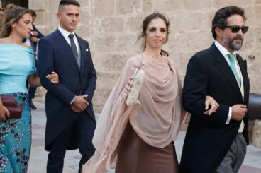 Elena Furiase en la boda de Paty Sánchez-Flores y Javier Millet