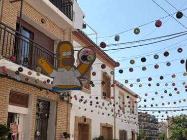Calles engalanadas en Xàbia  (10)