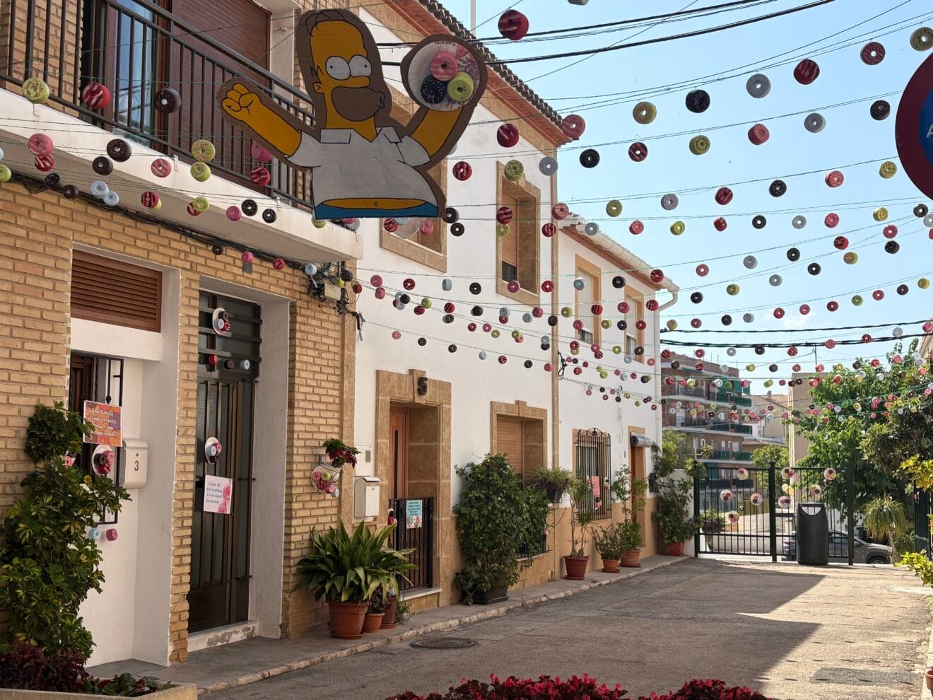 Calles engalanadas en Xàbia  (12)