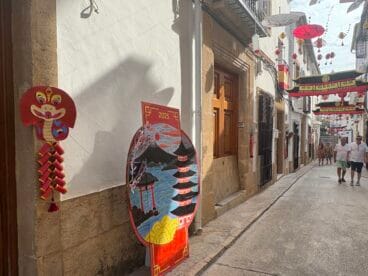 Calles engalanadas en Xàbia  (27)