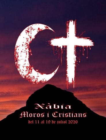 Cartel Moros i Cristians Xàbia 2026