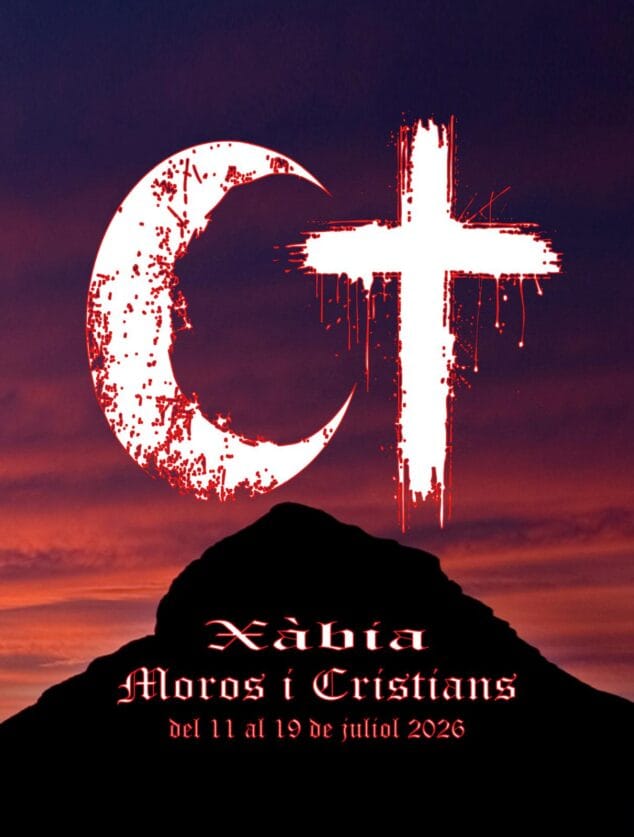 Bild: Poster Moros i Cristians Xàbia 2026