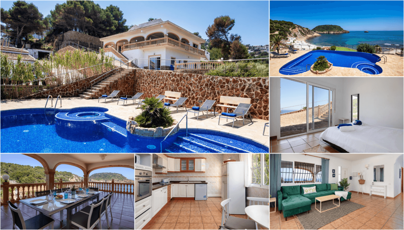 Casa Alicia10, total exclusividad y vistas panorámicas en primera línea de la playa del Portitxol