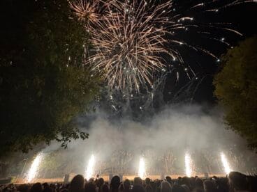 Castillo de fuegos artificales
