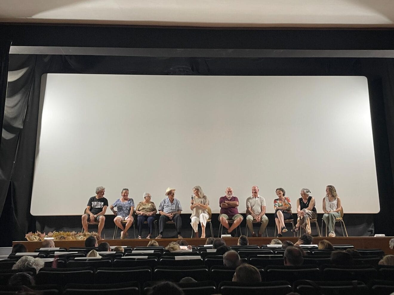 Participantes del documental de boca en boca del CEIP Port de Xàbia