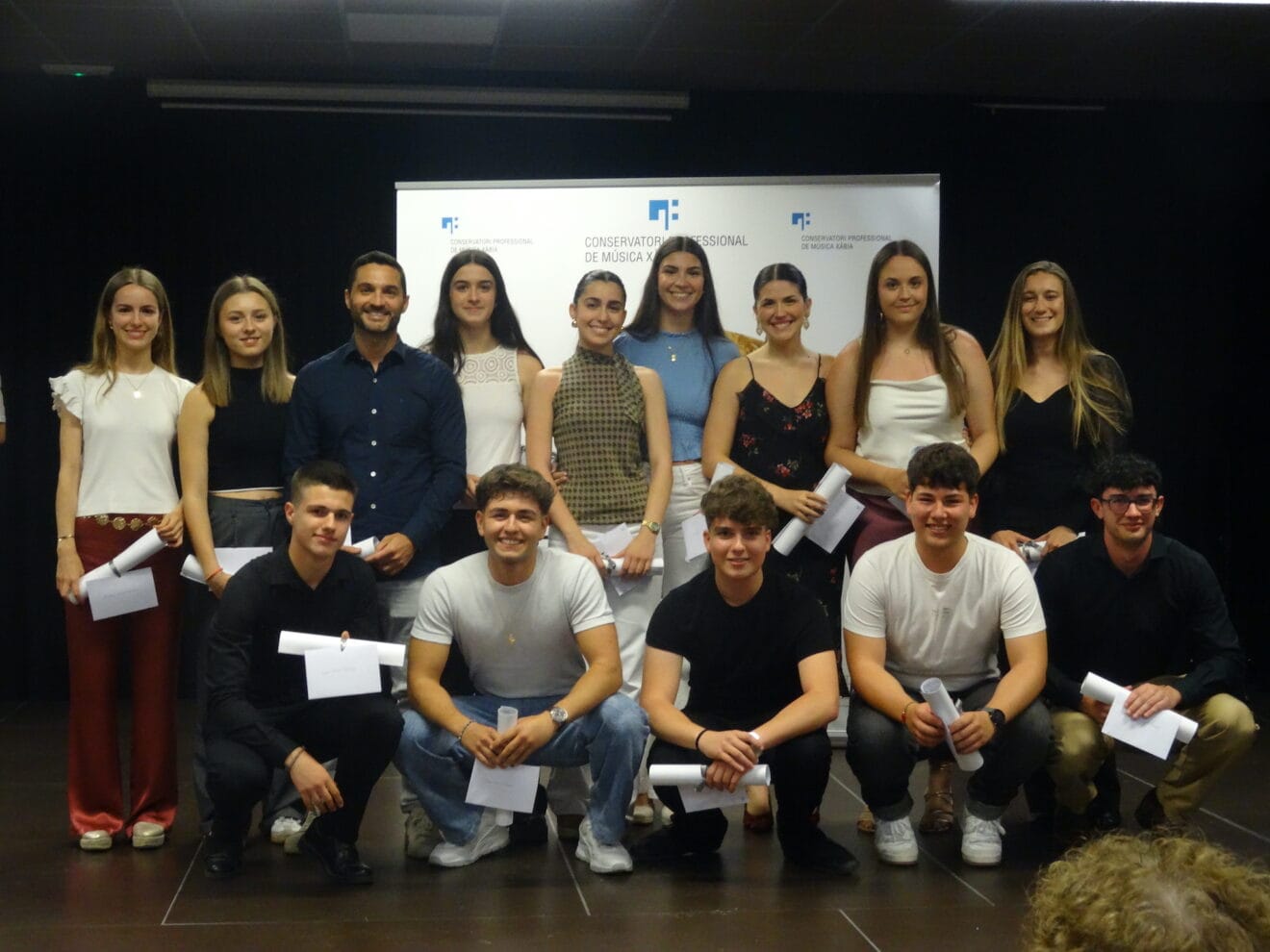 El Conservatorio de Xàbia celebra el fin de curso con 16 nuevos titulados en enseñanzas profesionales de música