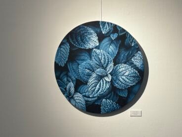 Obra en la exposición de la Escola de Pintura Xàbia 2025