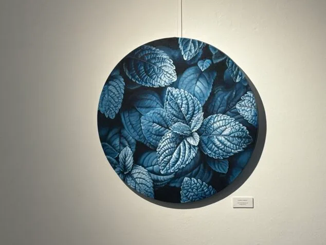 Imagen: Obra en la exposición de la Escola de Pintura Xàbia 2025