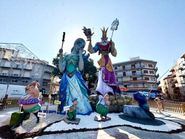 Imagen: Foguera Central Xàbia 2025