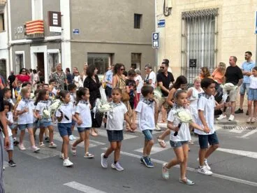 Ofrenda de flores a Sant Joan Xàbia 2025