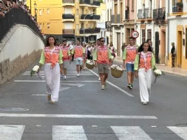 Ofrenda de flores a Sant Joan Xàbia 2025