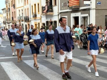 Ofrenda de flores a Sant Joan Xàbia 2025