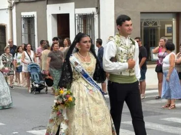 Ofrenda de flores a Sant Joan Xàbia 2025