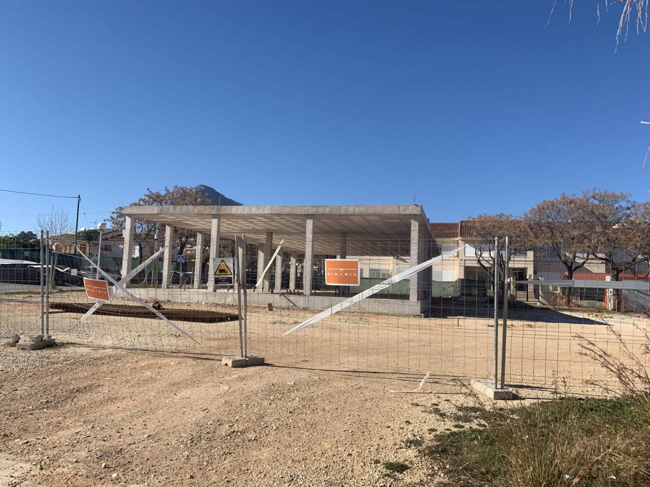 Infraestructura del CEIP Trenc d'Alba abandonada