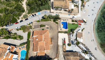 La bahía de Jávea desde el corazón de la villa