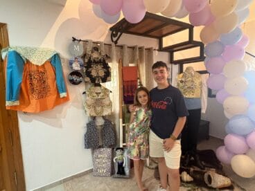 Laia Sedeño y Marcos Tormos, cargos festeros de Fogueres Xàbia 2025