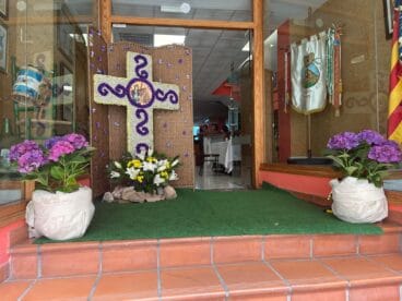 Participación de la Casa de Andalucia en la Cruz de Mayo