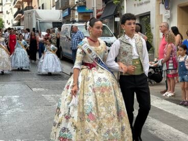 Pasacalle acto proclamación infantil Xàbia 2025 (6)