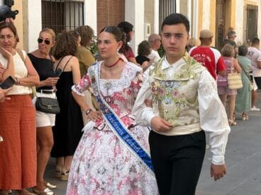 Pasacalle calles engalanadas, entrega de premios y cremà  (21)