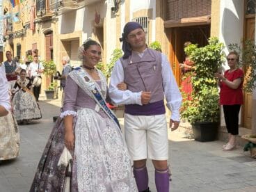 Pasacalle calles engalanadas, entrega de premios y cremà  (29)