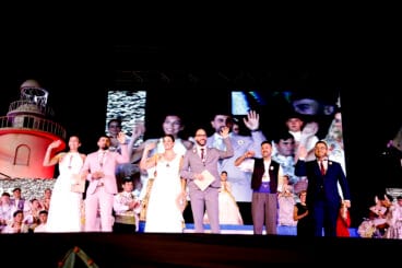 Proclamación de la Quintà 2025 de Xàbia. Reina, damas, presidentes y corte de honor (125)