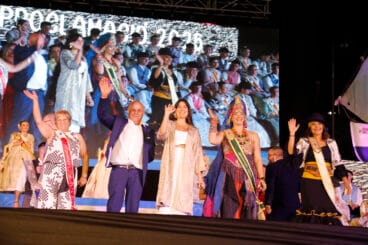 Proclamación de la Quintà 2025 de Xàbia. Reina, damas, presidentes y corte de honor (126)