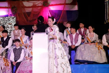 Proclamación de la Quintà 2025 de Xàbia. Reina, damas, presidentes y corte de honor (134)
