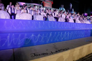 Proclamación de la Quintà 2025 de Xàbia. Reina, damas, presidentes y corte de honor (148)