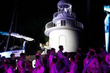 Proclamación de la Quintà 2025 de Xàbia. Reina, damas, presidentes y corte de honor (94)