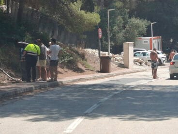 Servicio de control de acceso a la cala Granadella de Xàbia