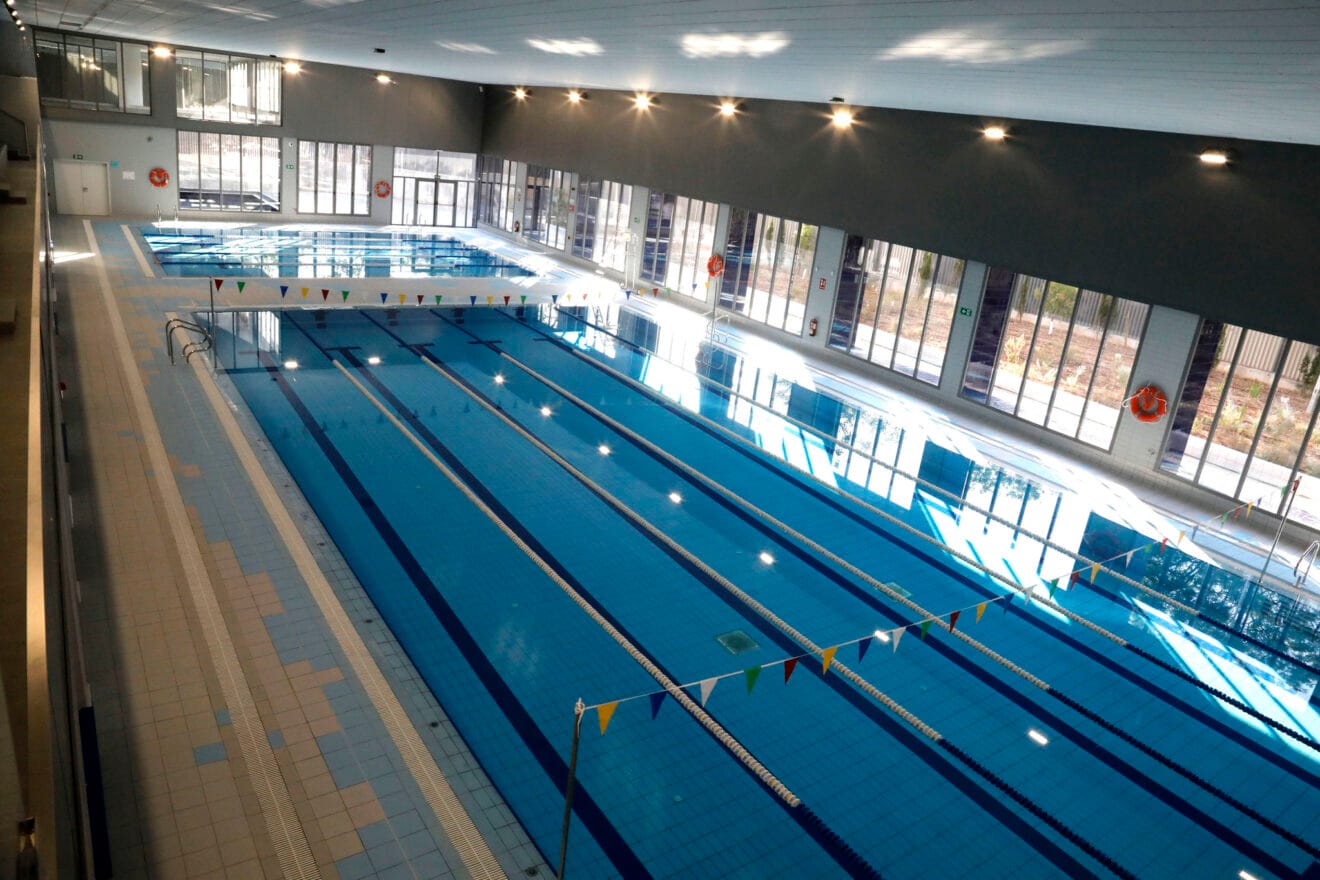 La piscina municipal de Xàbia climatizada