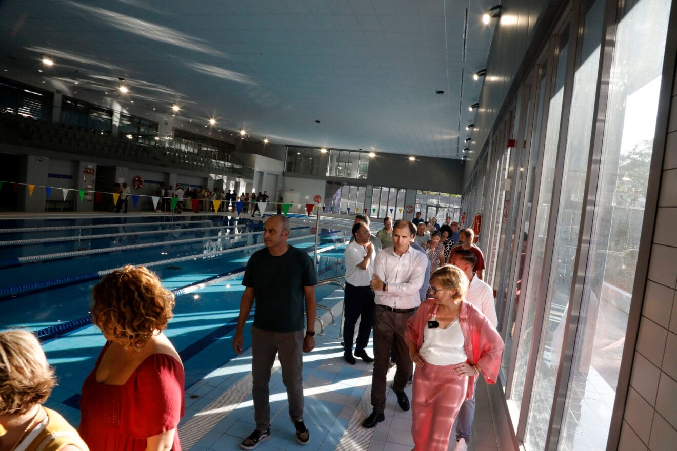 Inauguración de la piscina municipal de Xàbia