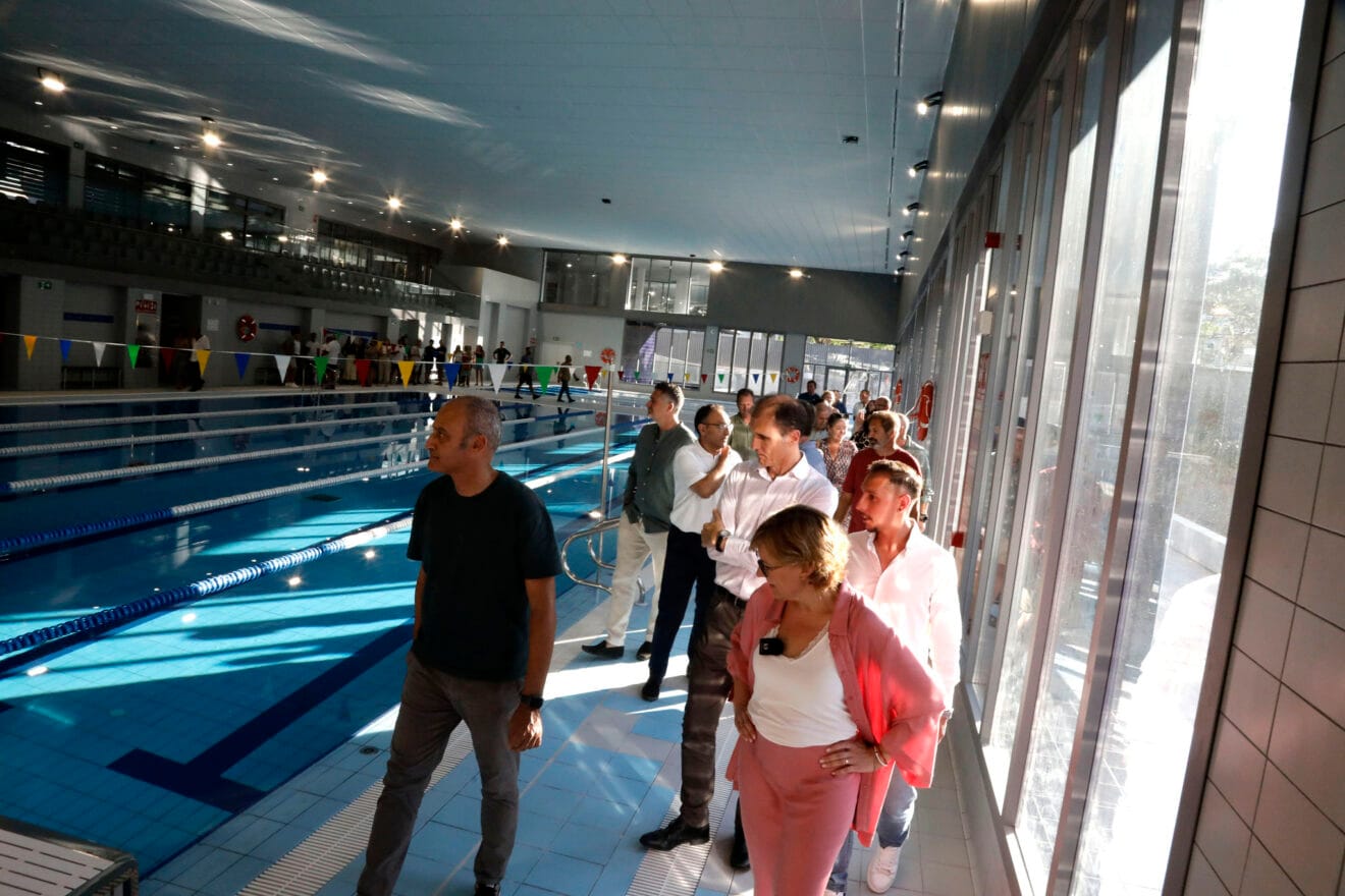 Inauguración de la piscina municipal de Xàbia