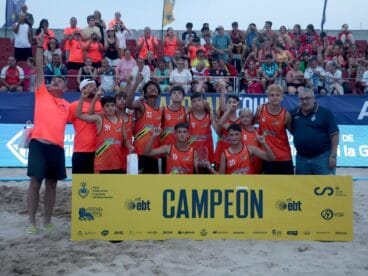 Equipo campeón de Handbol