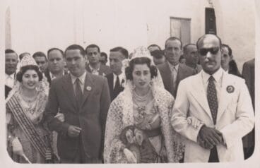 José Bas Pastor en Fogueres de 1950 | Foto Arxiu Municipal Xàbia