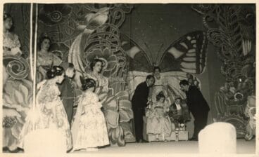 Presentació Fogueres 1950 | Foto Arxiu Municipal