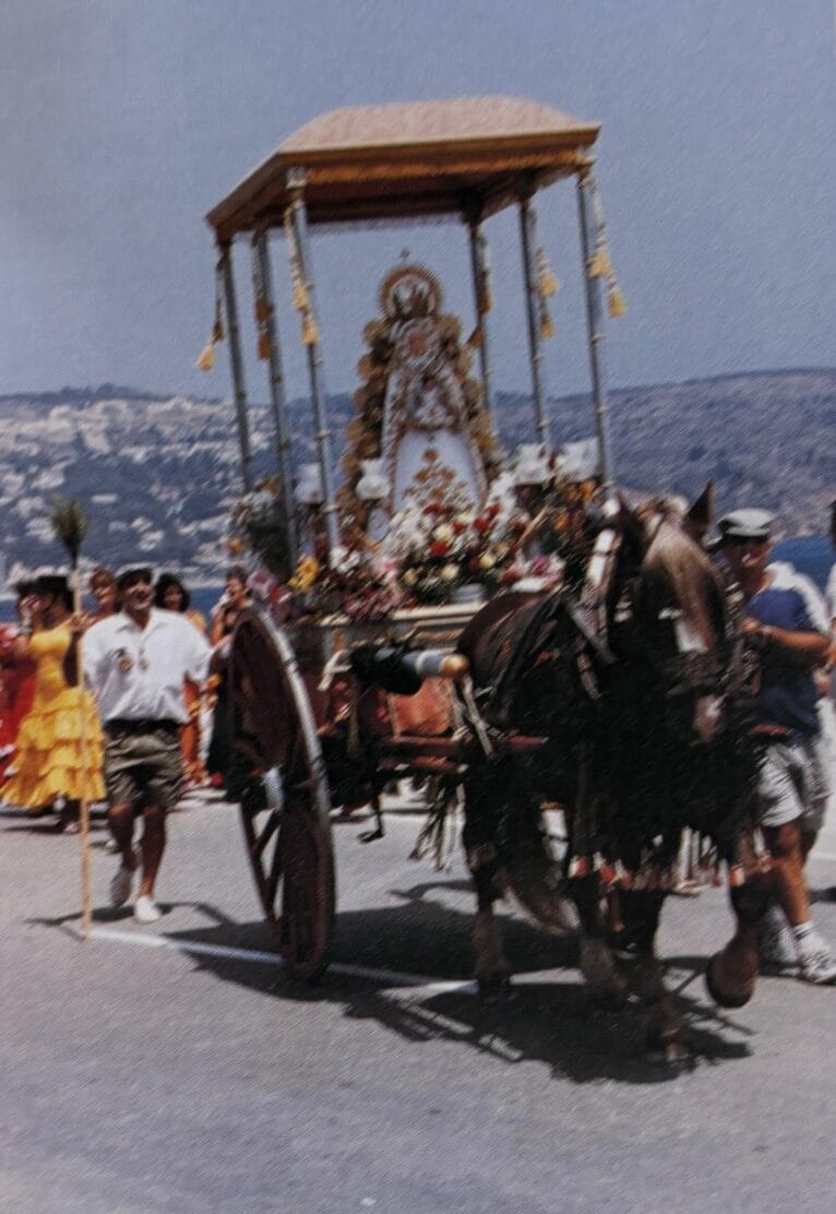 Primeras Romería del Rocío de la Casa de Andalucía de Xàbia