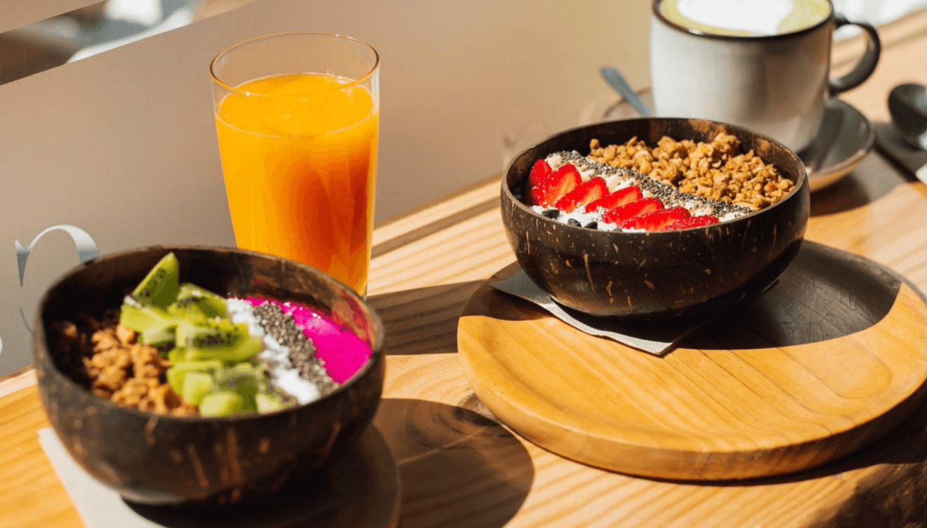 Zumo natural, comida casera y delicioso