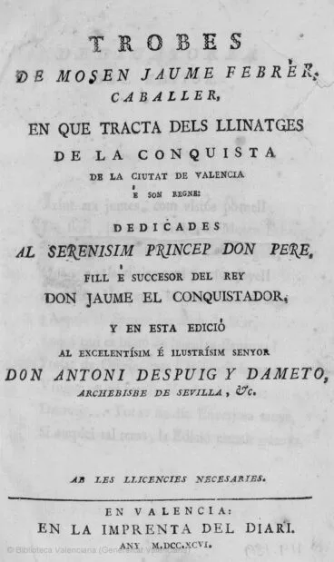 Les Trobes de Jaume Febrer