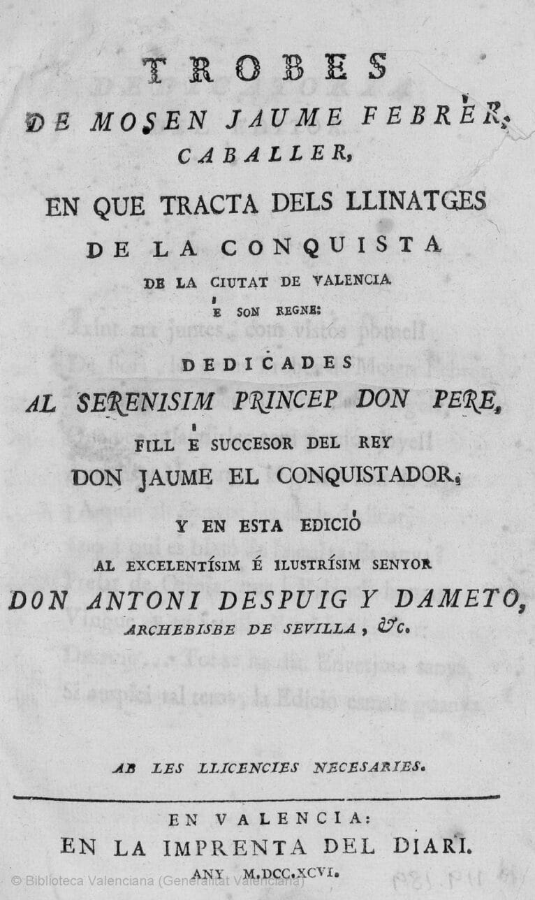 Les Trobes de Jaume Febrer