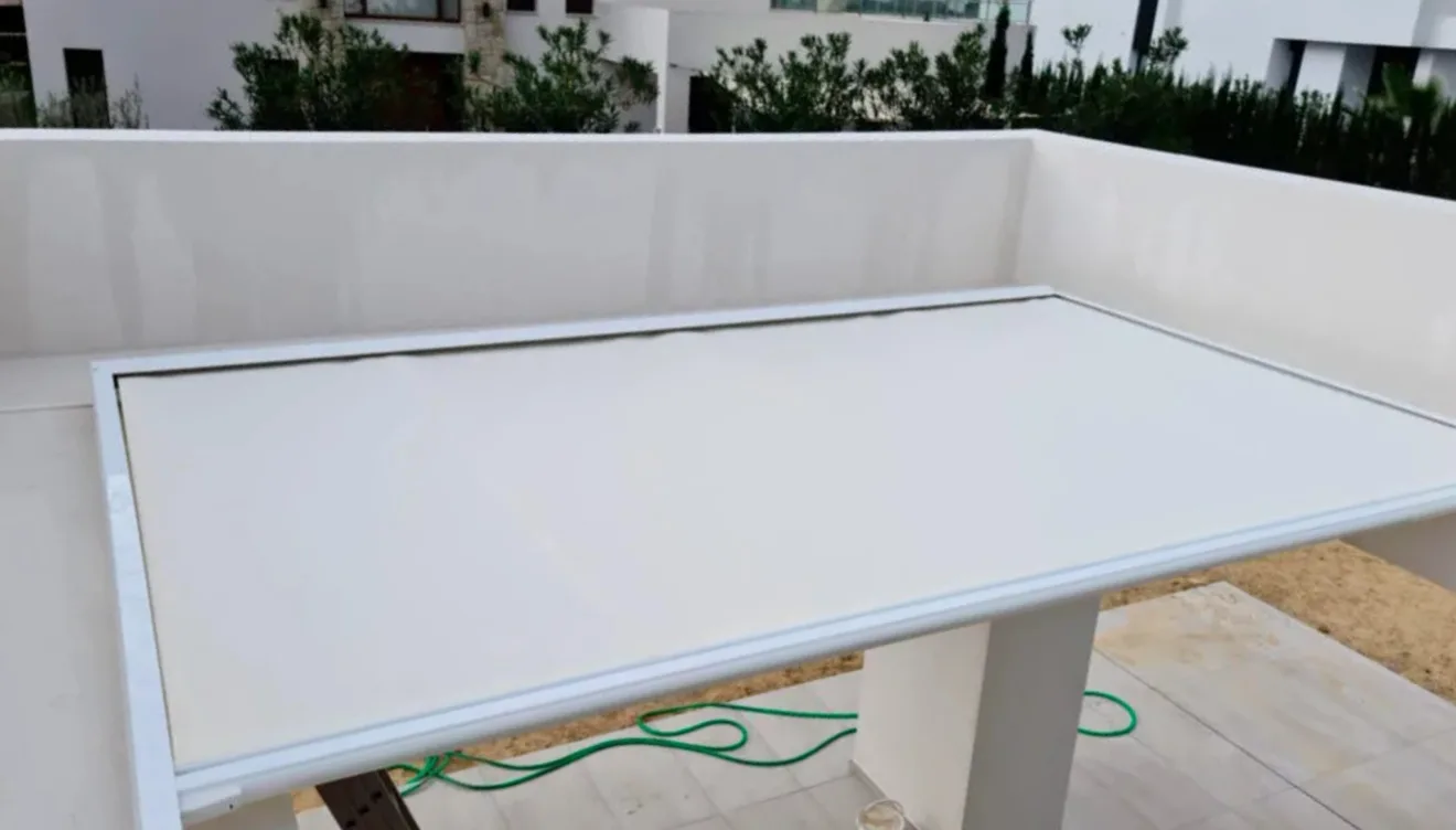 Acabados de alta calidad en sistemas de protección solar